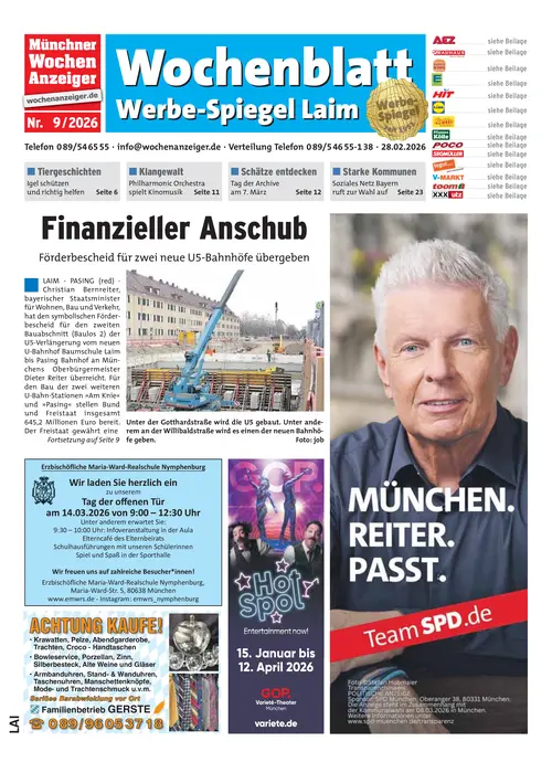 Wochenblatt - Werbe-Spiegel Laim
